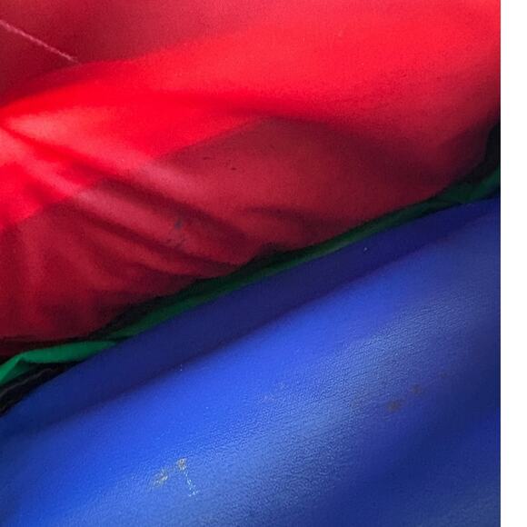 Vintage United Colors of Benetton Mini Backpack 90s Y2K Primary Colors Kidcore - Picture 7 of 11